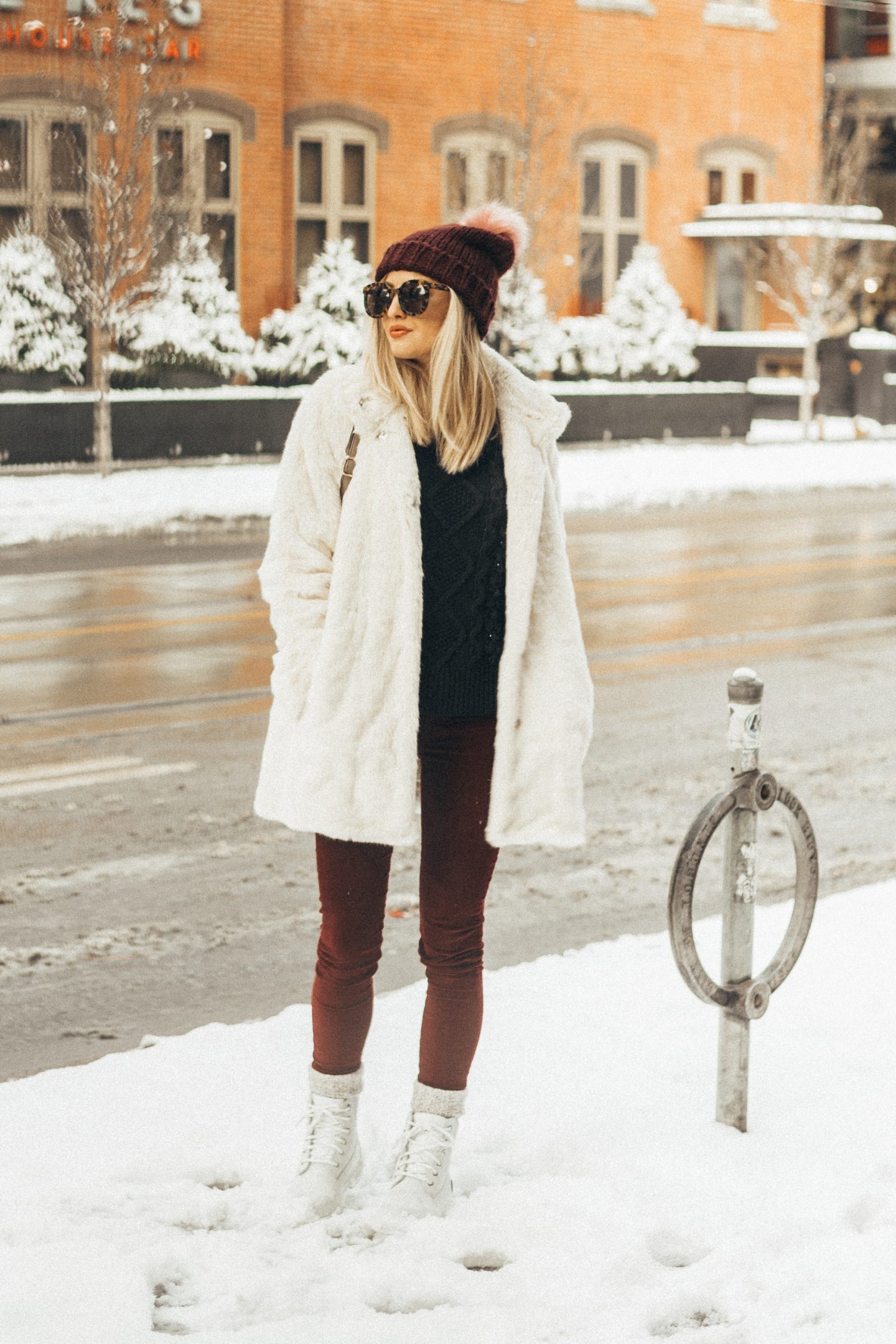 look cute in winter